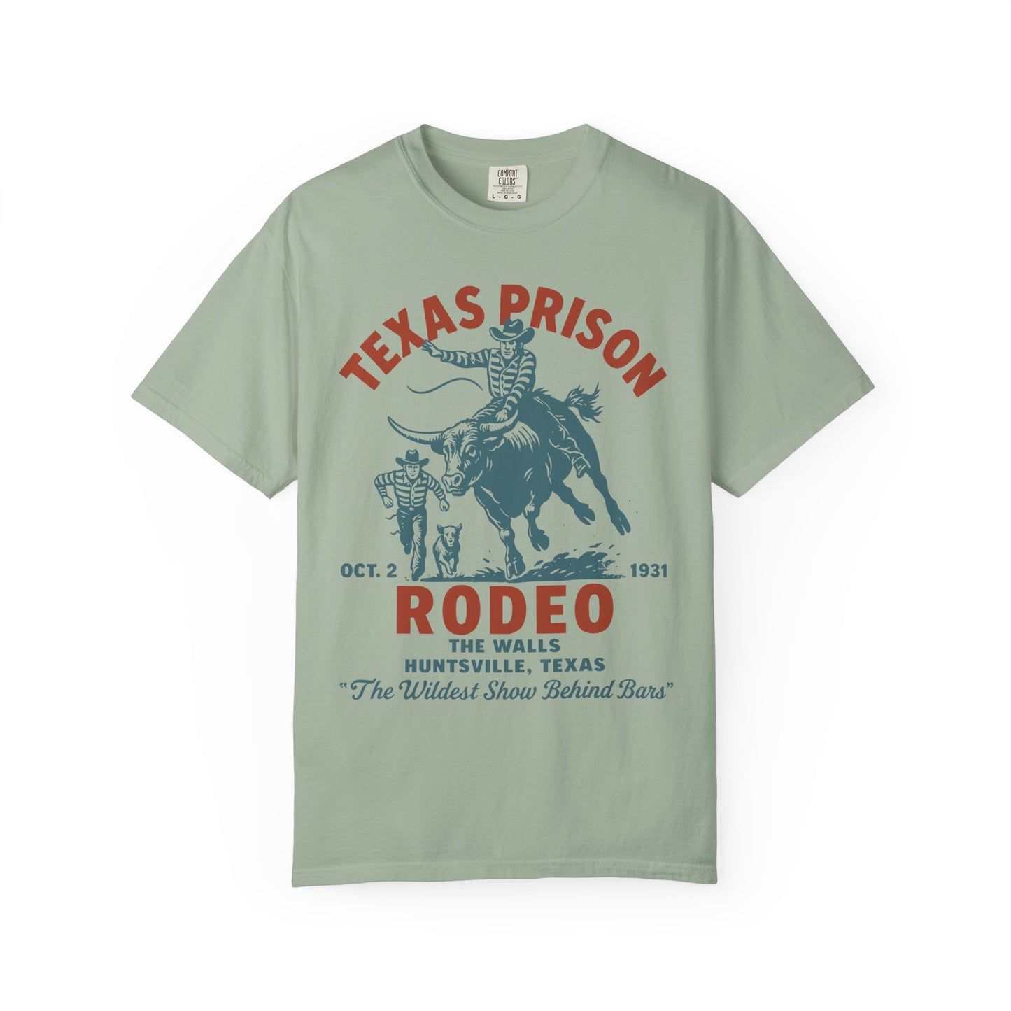 Texas Prison Rodeo TShirt – The Wildest Show Behind Bars