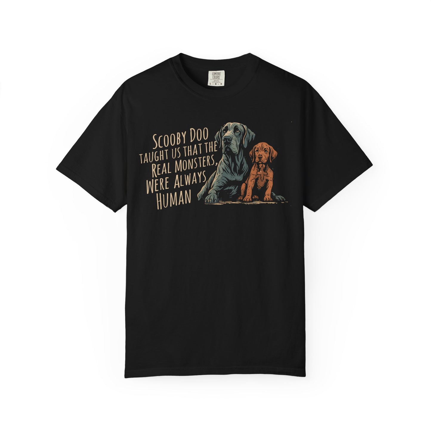 Scooby & Scrappy – Real Monsters Tee