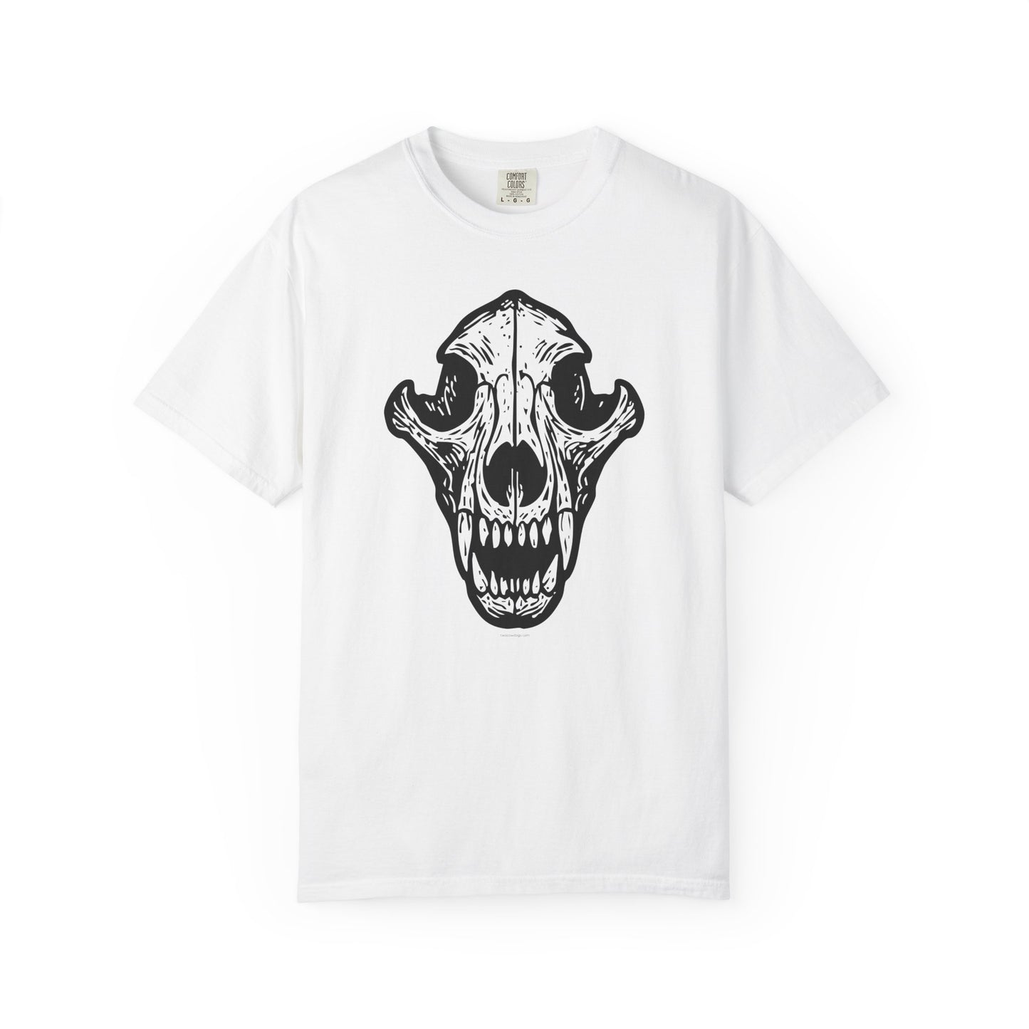 Dog Skull T-Shirt - Unisex Garment-Dyed Tee
