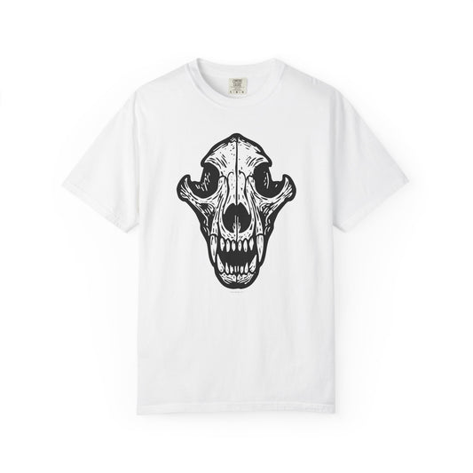 Dog Skull T-Shirt - Unisex Garment-Dyed Tee