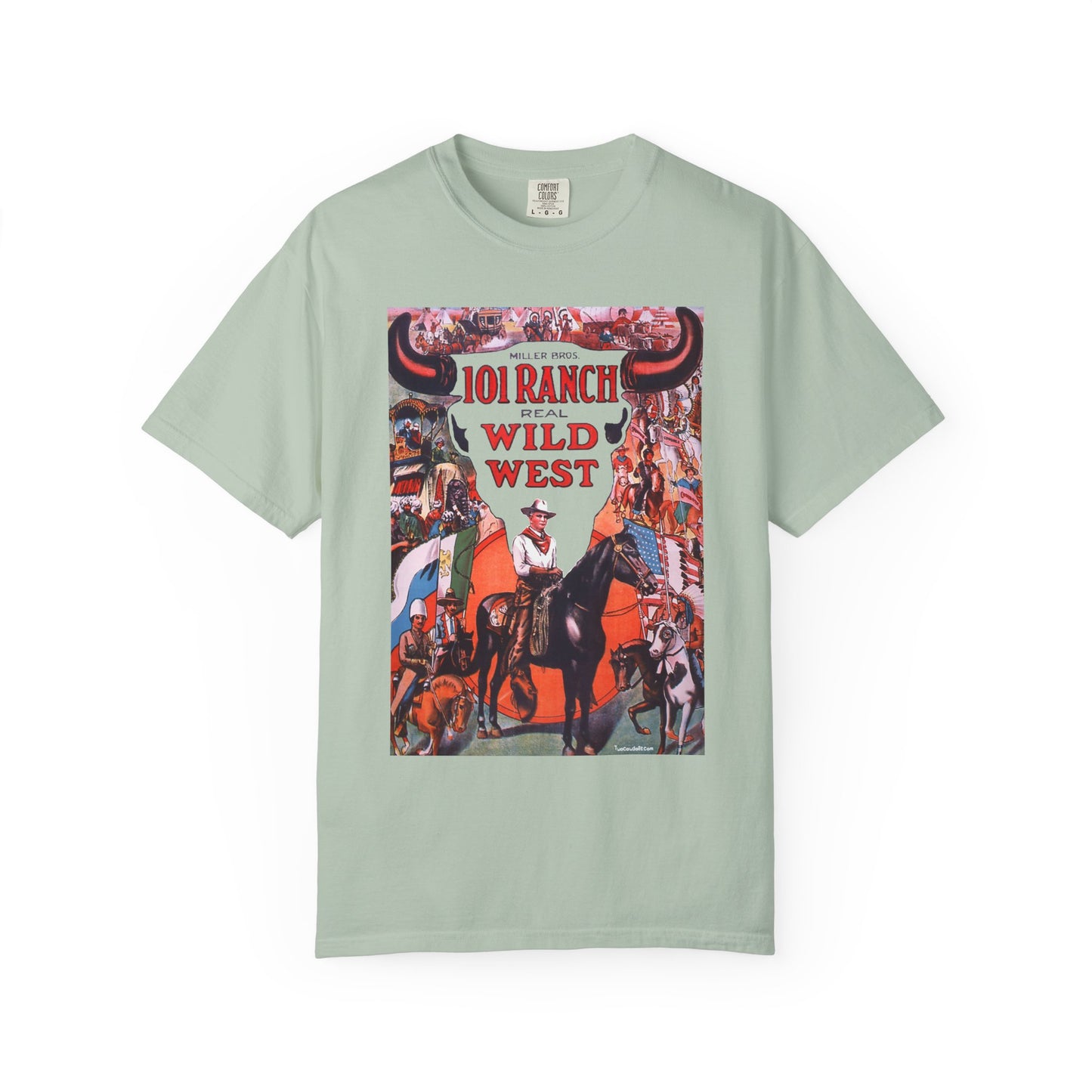101 Ranch Vintage Skull T-shirt