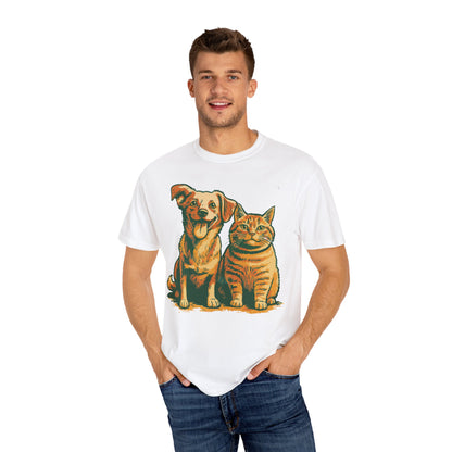 Odie and His Fat Cat Super-Soft Ranch Buddies TShirt