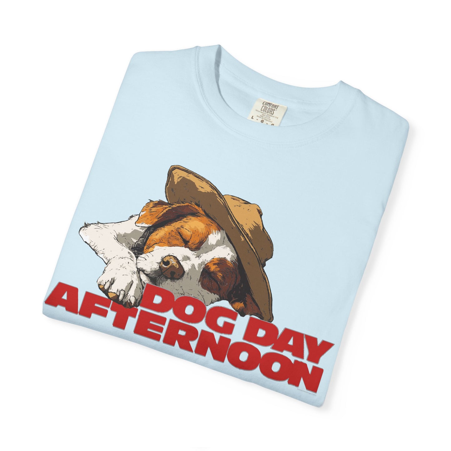 Unisex Garment-Dyed T-shirt Dog Day Afternoon Graphic Tee
