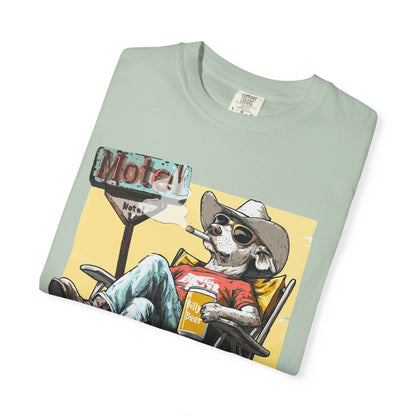 Two Pack Habit and a Motel Tan Tee Shirt