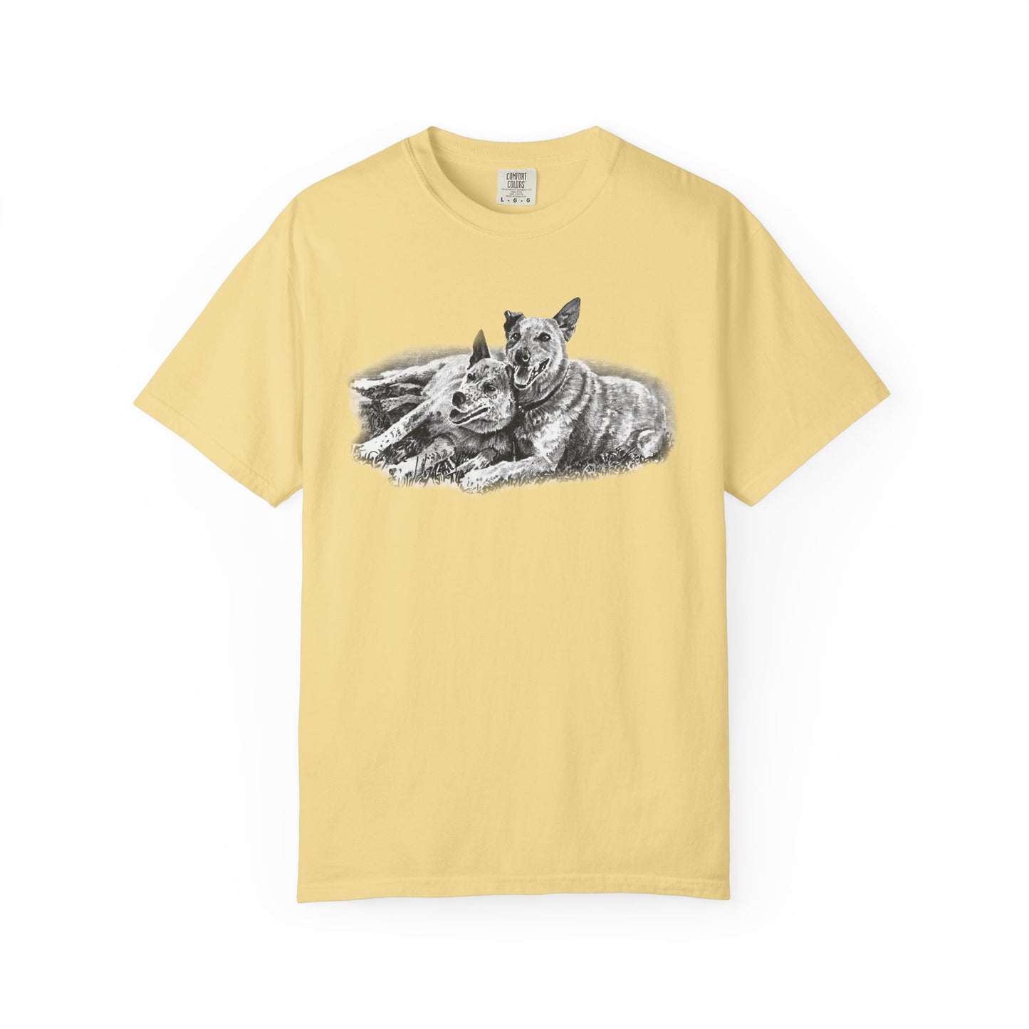 Two Red Heeler Cowdogs Unisex T-Shirt