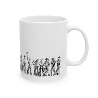 Cowboy Crew Wraparound Ceramic Mug — 11oz & 15oz