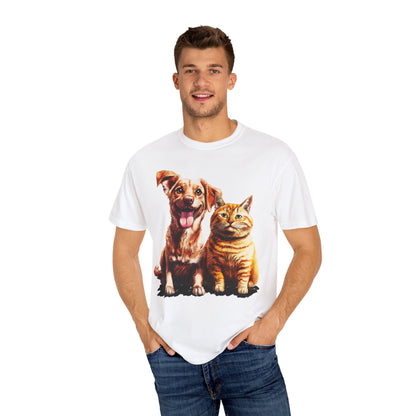 Odie and His Fat Cat Friend Super-Soft Tee