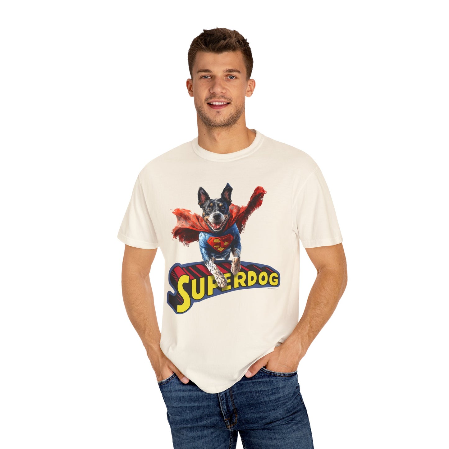 Super Dog Healer Garment-Dyed T-shirt