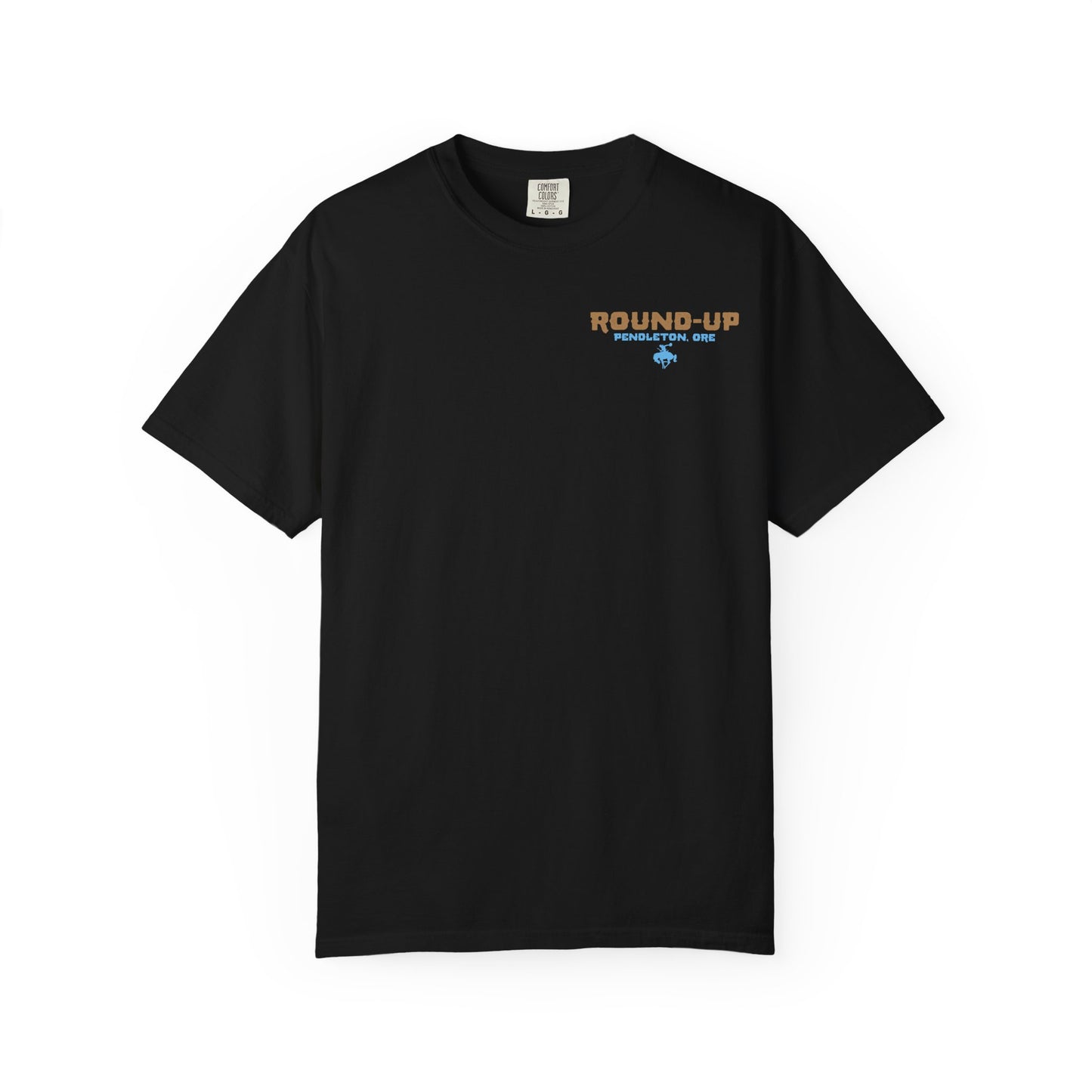 Vintage Rodeo Round-Up Pendleton T-Shirt, Front and Back