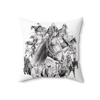 Quarter Horse Pillow