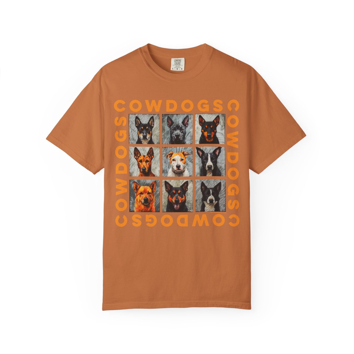 Super-Soft T-Shirt - 9 COWDOGS Print - Unisex