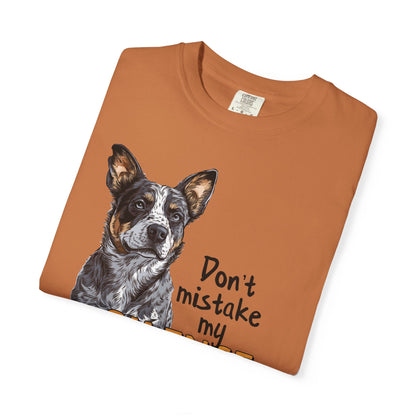 Heeler, Australian Cattle Dog, Silence Weakness Tee Shirt