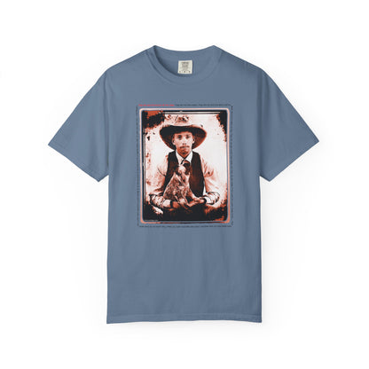 Vintage Cowboy and Heeler Puppy Tee Shirt