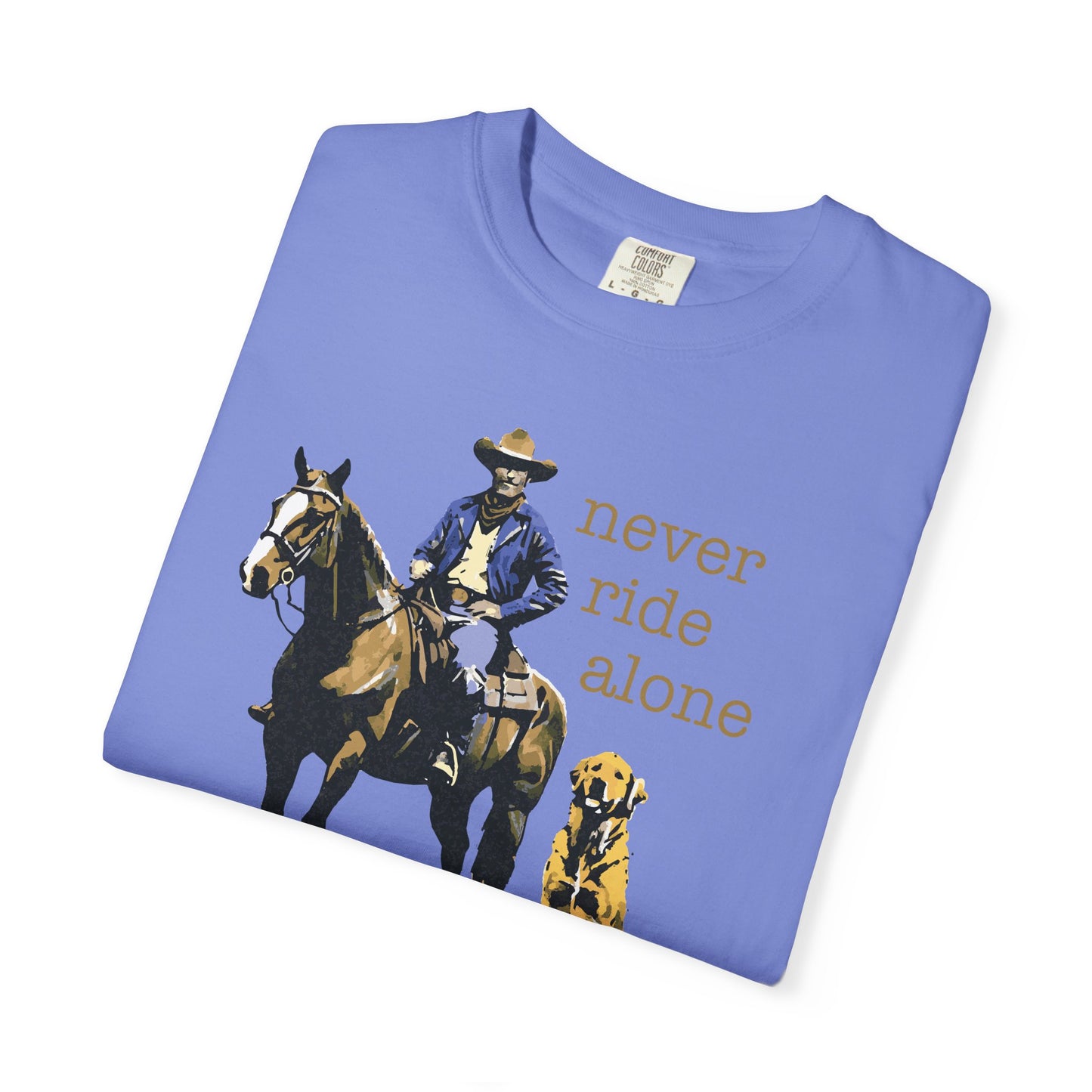 Never Ride Alone Tee Shirt