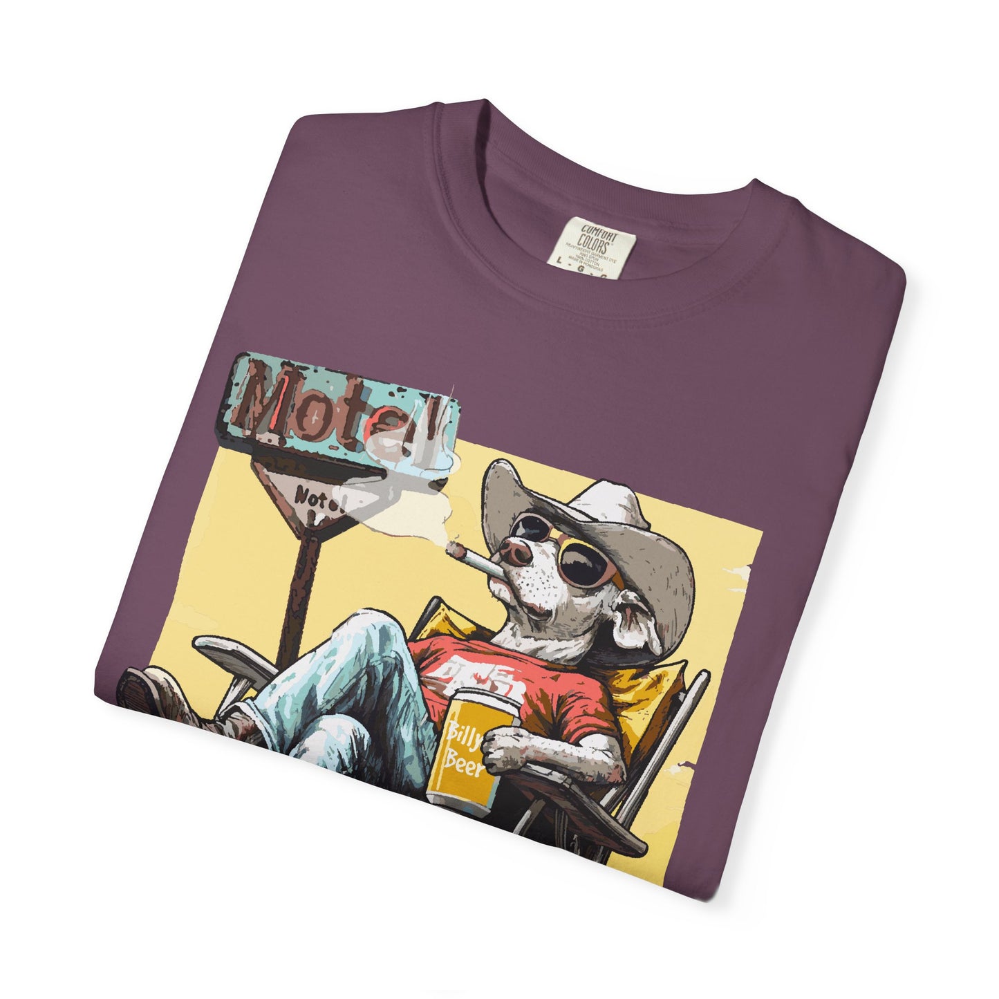 Two Pack Habit and a Motel Tan Tee Shirt
