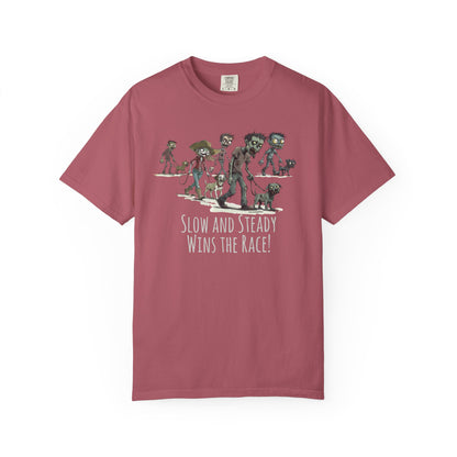 Slow and Steady Wins the Race – Zombie Cowdog Crew TShirt
