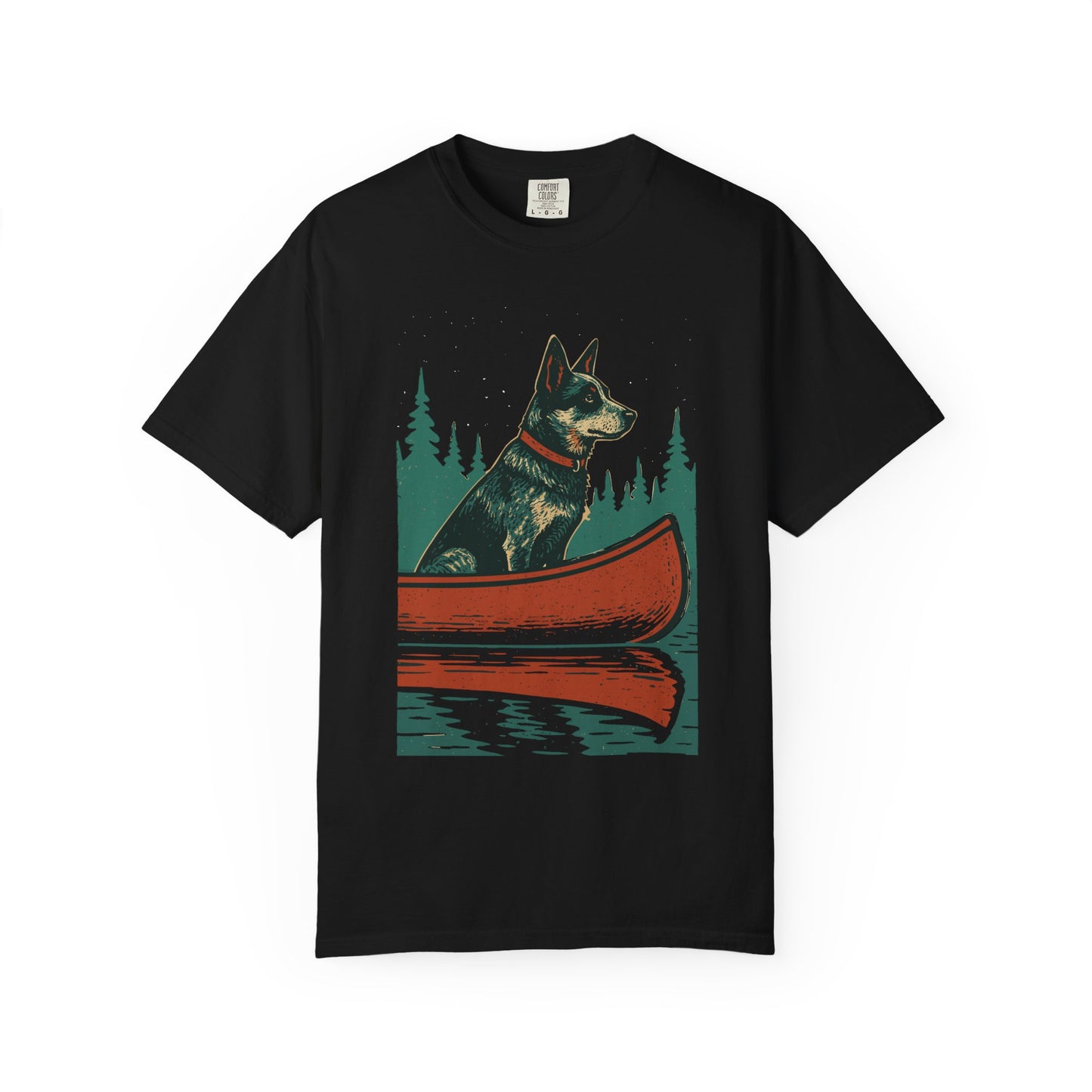 The Heeler and the Canoe T-Shirt