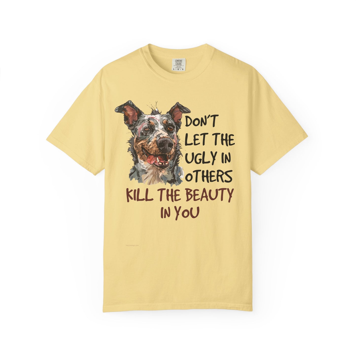 Garment-Dyed T-shirt - The Ugly in Others TShirt