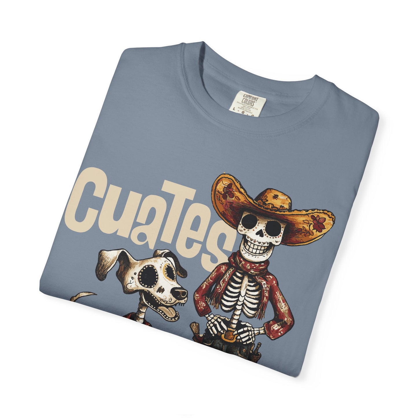 Cowboy and Cowdog Dia de los Muertos T-shirt