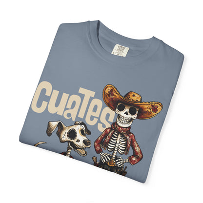 Cowboy and Cowdog Dia de los Muertos T-shirt