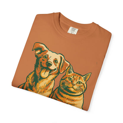 Odie and His Fat Cat Super-Soft Ranch Buddies TShirt