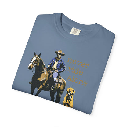 Never Ride Alone Tee Shirt