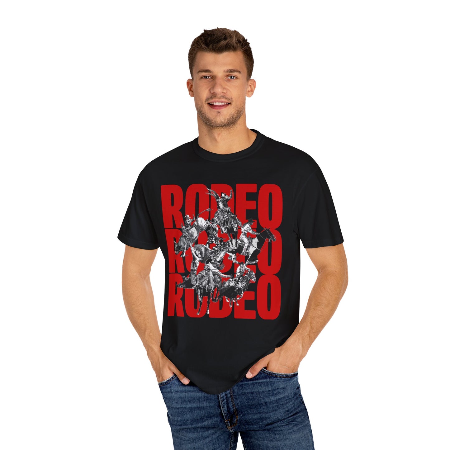 Rodeo Event T-Shirt - Unisex Garment-Dyed