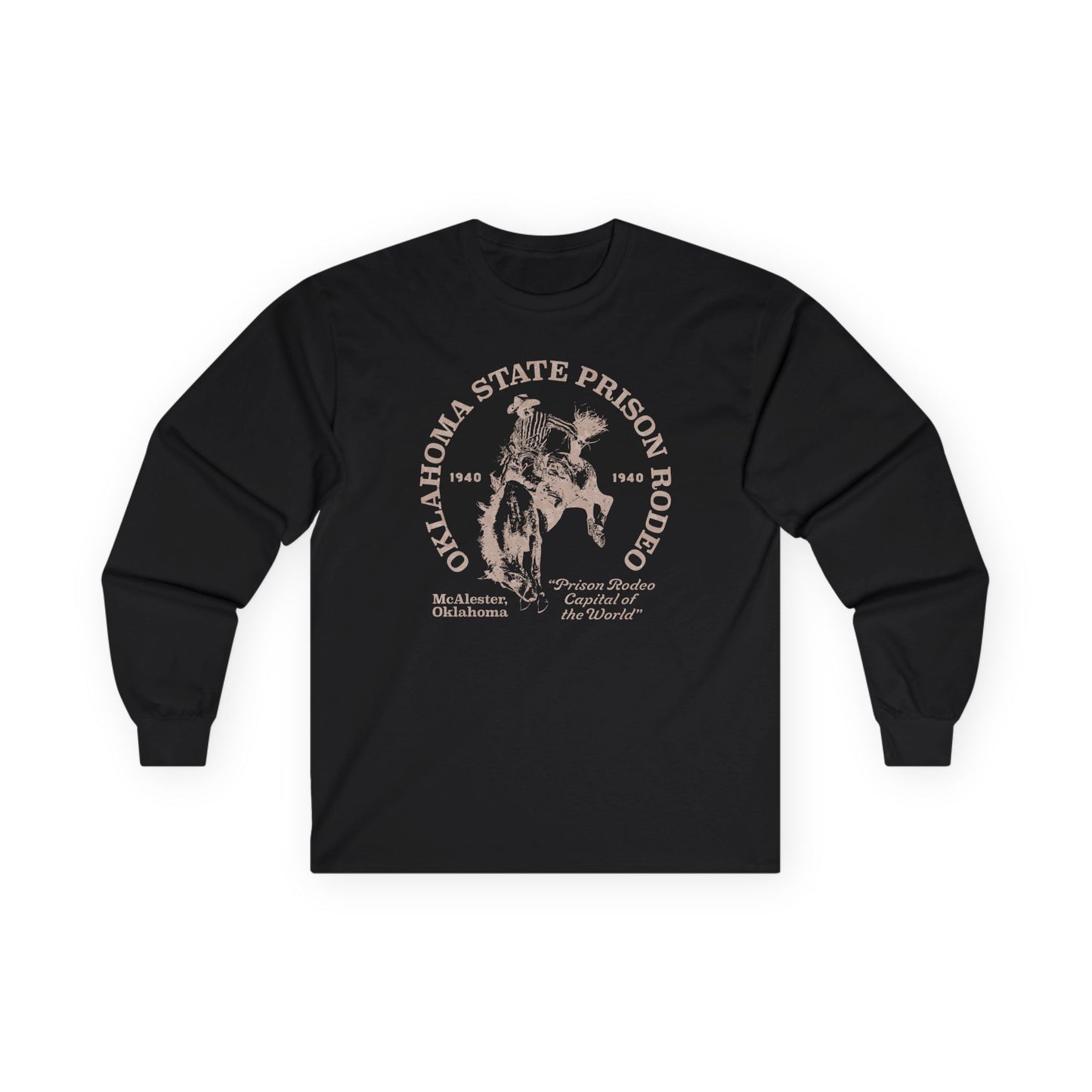 Oklahoma Prison Rodeo Long Sleeve Tee