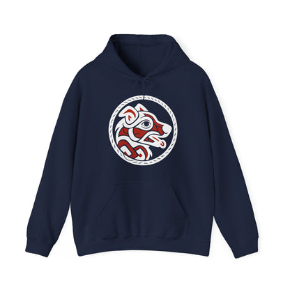 Tribal Cowdog Emblem Hoodie