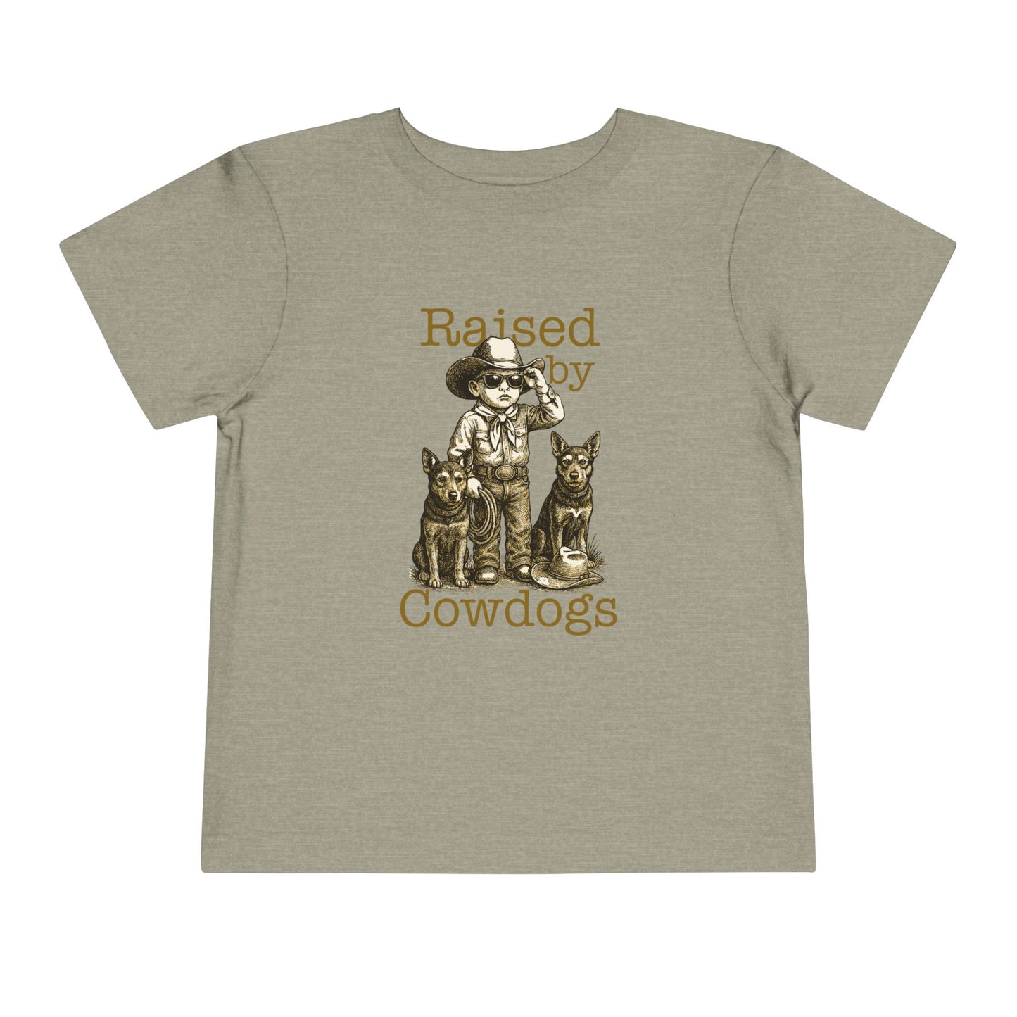Raised by Cowdogs Boy Toddler TShirt