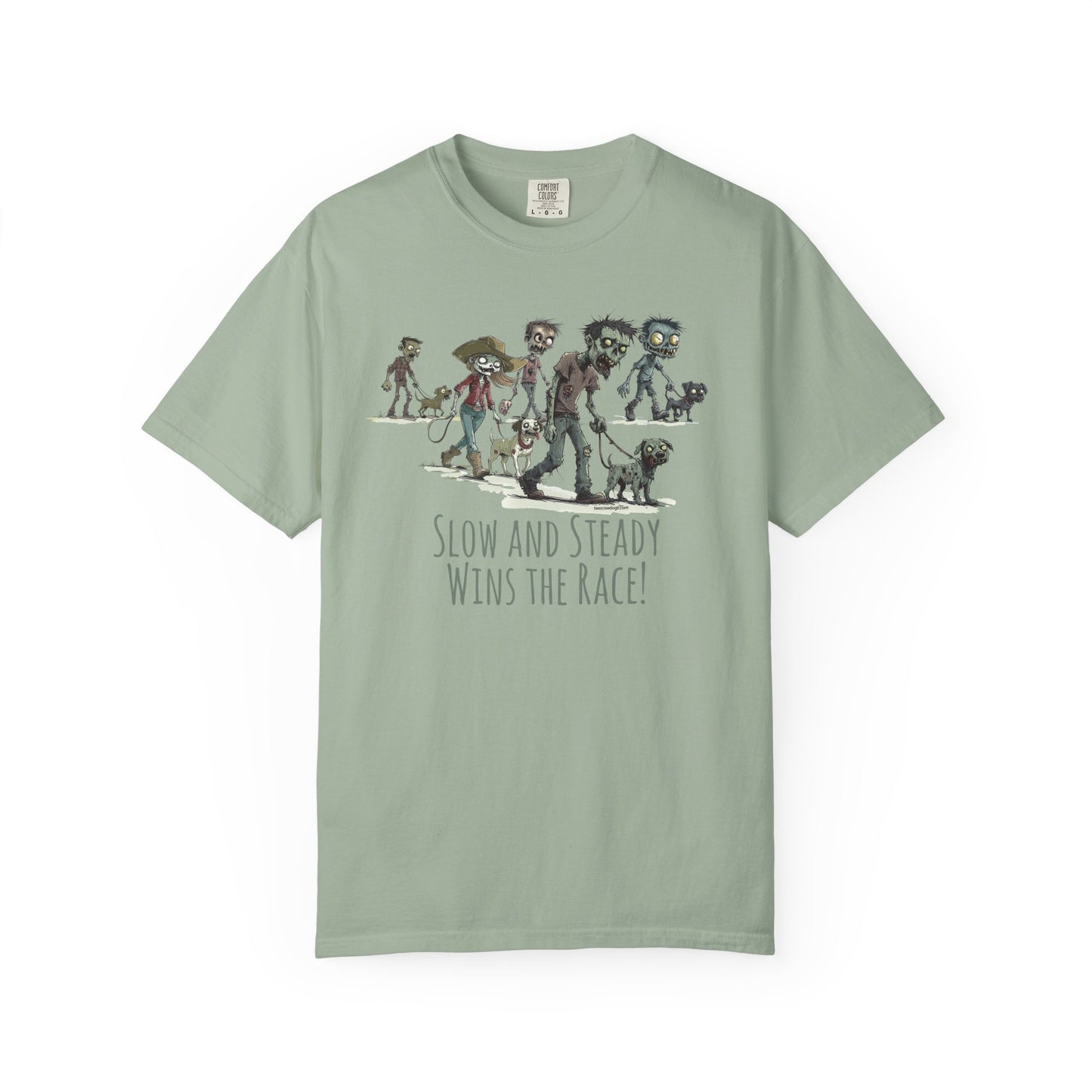 Slow and Steady Wins the Race – Zombie Cowdog Crew TShirt