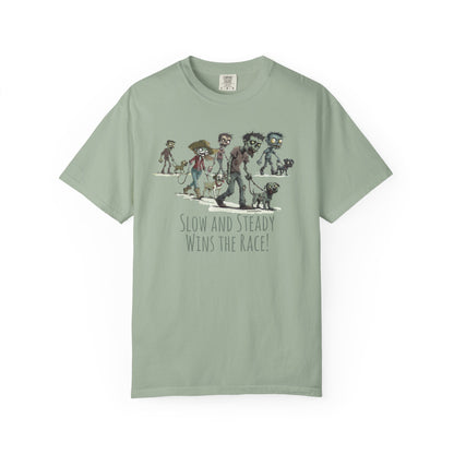 Slow and Steady Wins the Race – Zombie Cowdog Crew TShirt