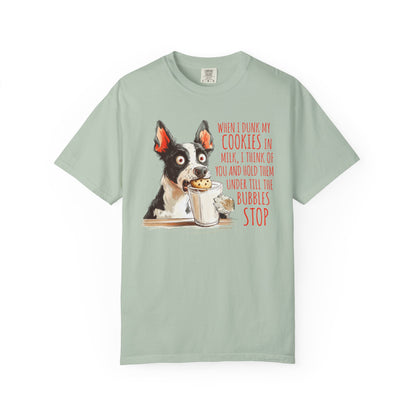 Cowdog Dipping Cookies T-Shirt - Unisex