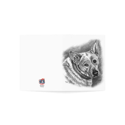 Notecard Set - Heeler Blank Notecards