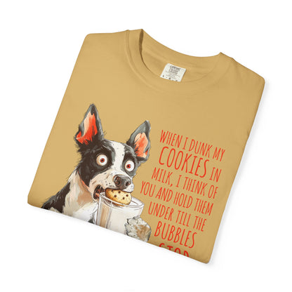Cowdog Dipping Cookies T-Shirt - Unisex