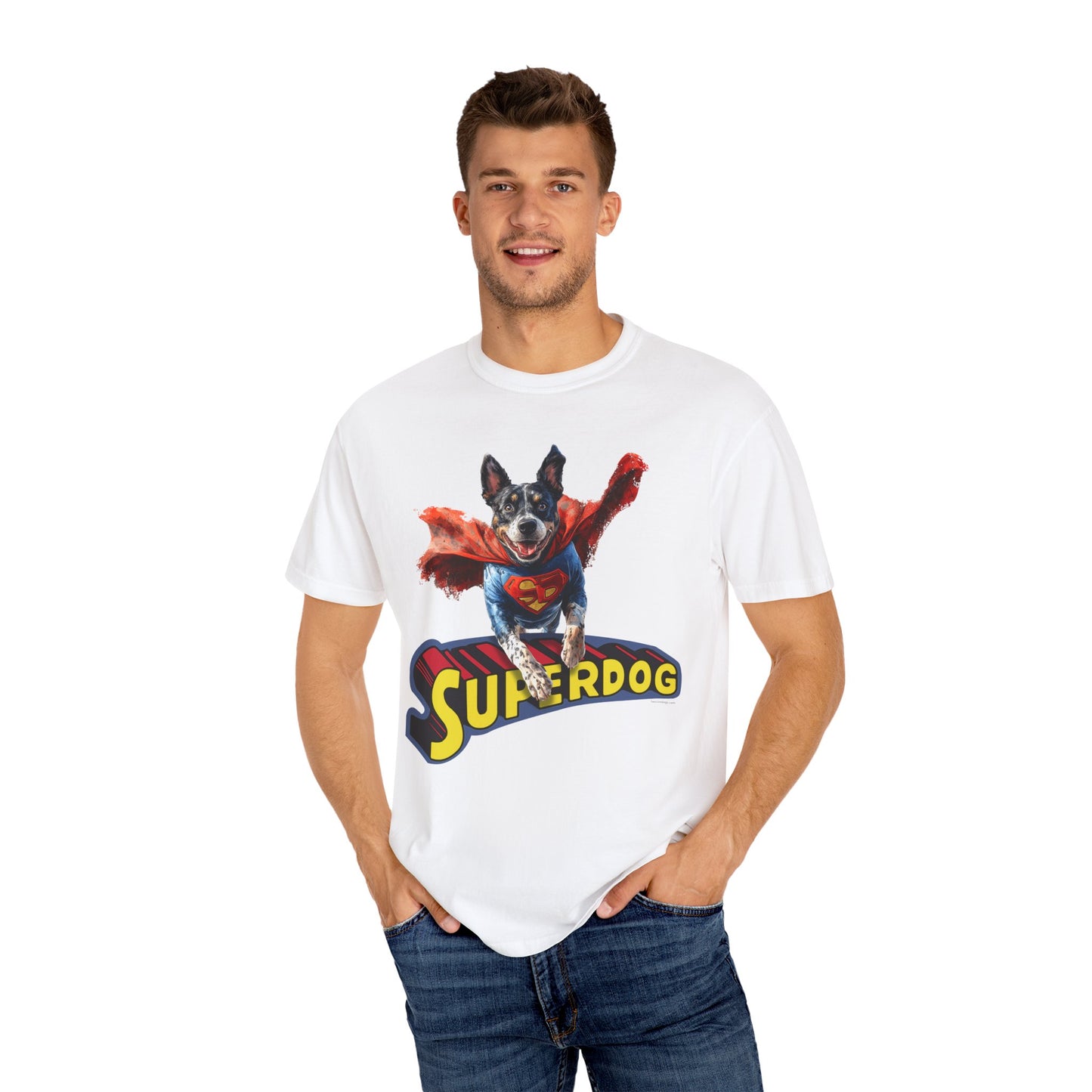 Super Dog Healer Garment-Dyed T-shirt