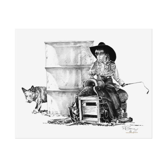 Future Barrel Racer, Custom Print