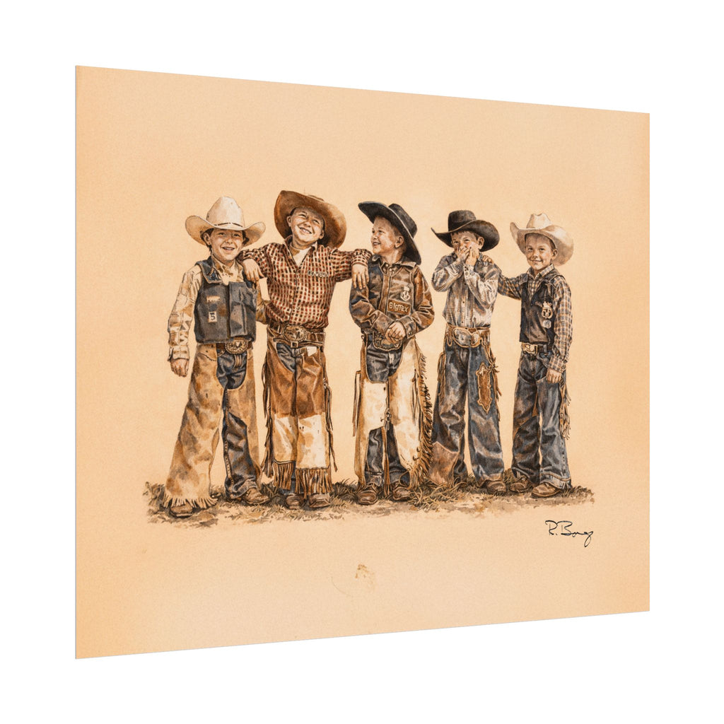Mutton Busters Print