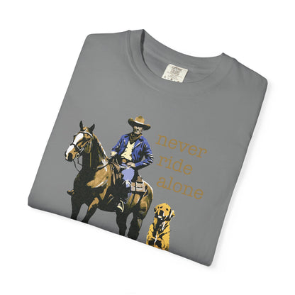 Never Ride Alone Tee Shirt