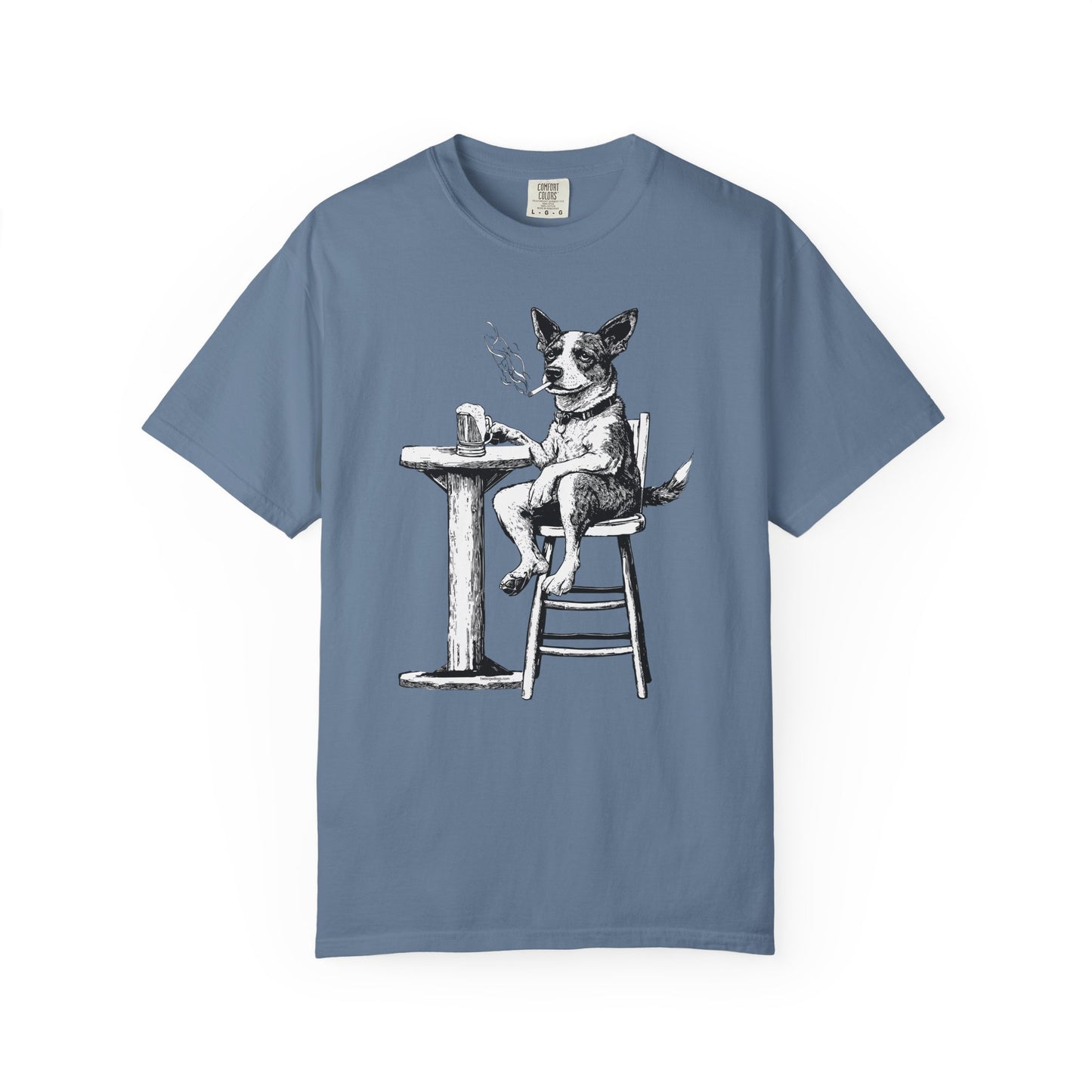 Dog Drinking Beer T-Shirt for Dog Lovers
