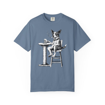 Dog Drinking Beer T-Shirt for Dog Lovers