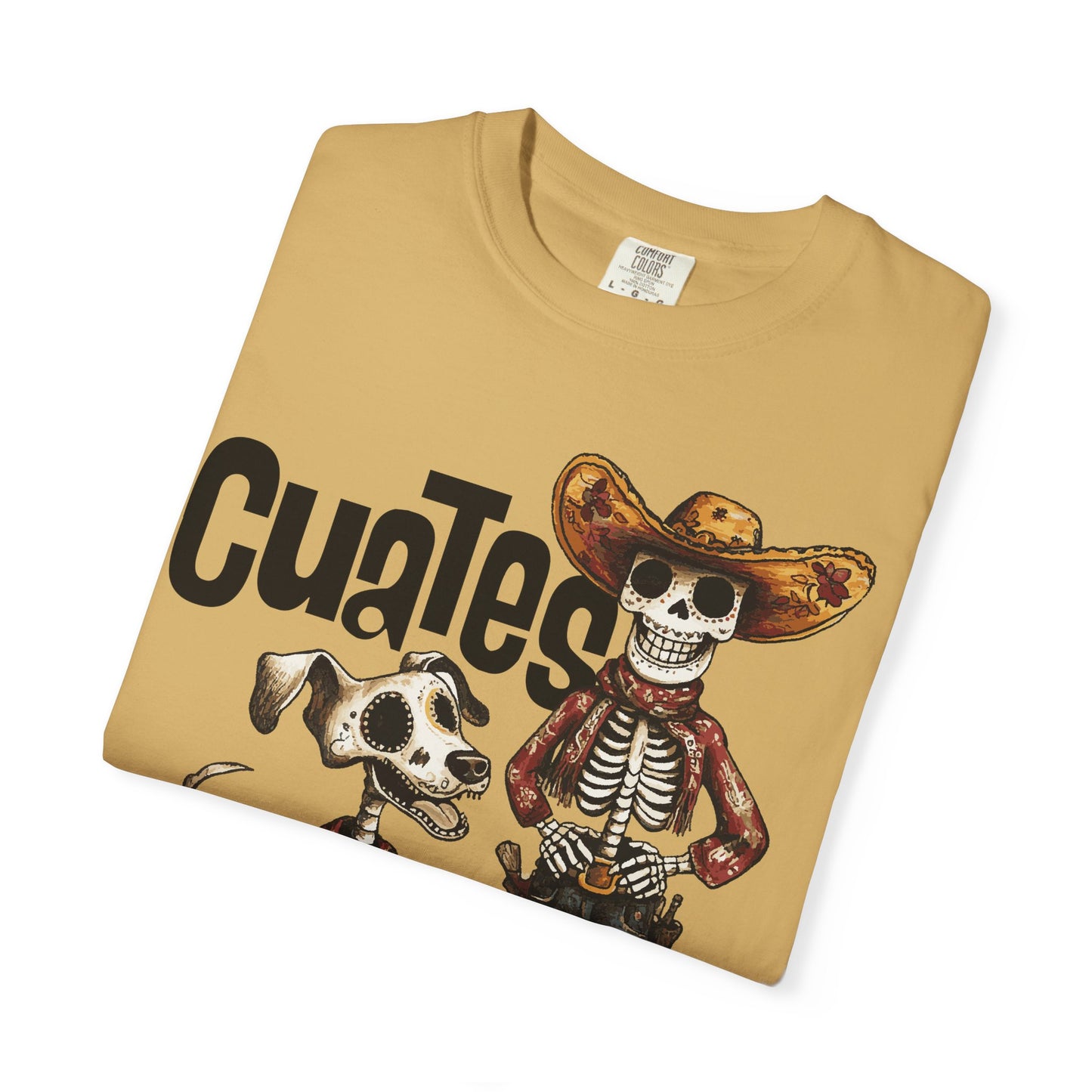 Cowboy and Cowdog Dia de los Muertos T-shirt