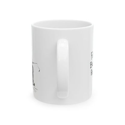 Future Barrel Racer Ceramic Mug 11oz