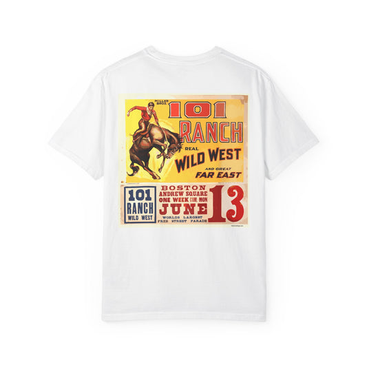 Vintage Wild West Rodeo T-Shirt, Front and Back