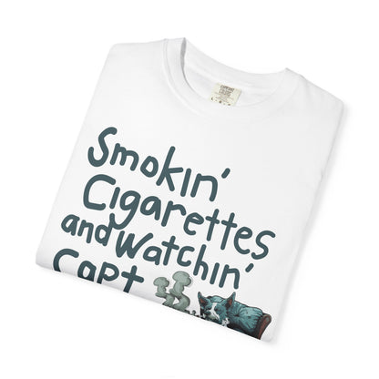 Retro T-Shirt 'Smokin' Cigarettes and Watchin' Captain Kangaroo'