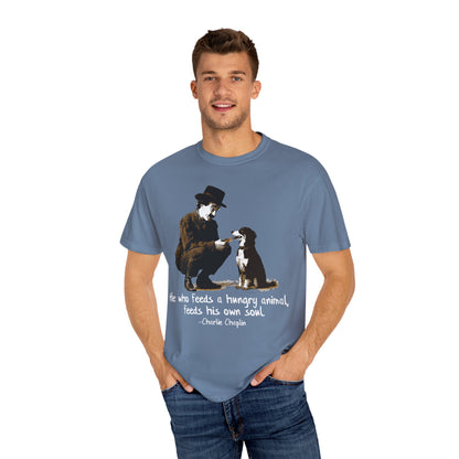 Vintage Chaplin Kindness Cowdog T-shirt