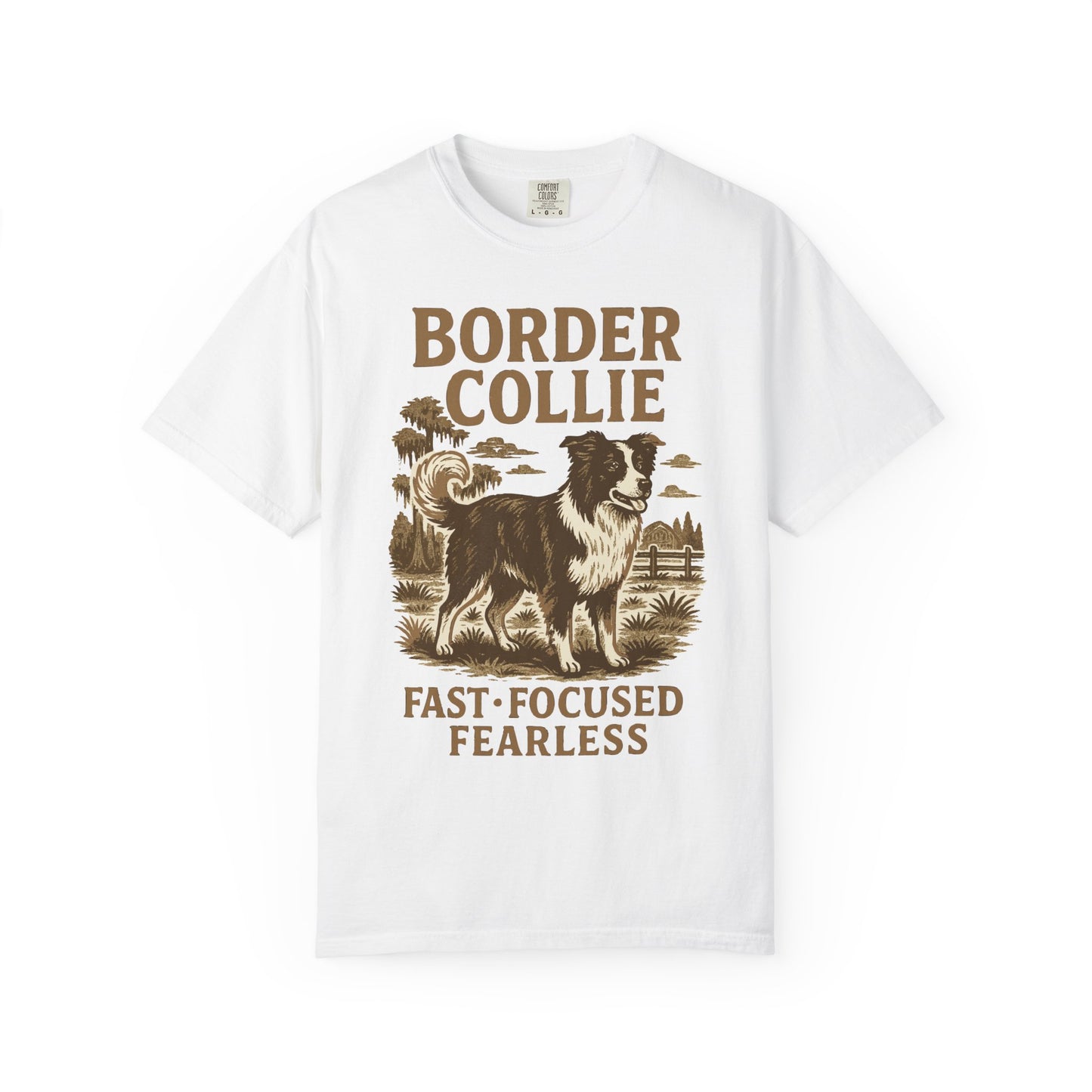 Border Collie T-Shirt - Western Style Ranch Dog Apparel