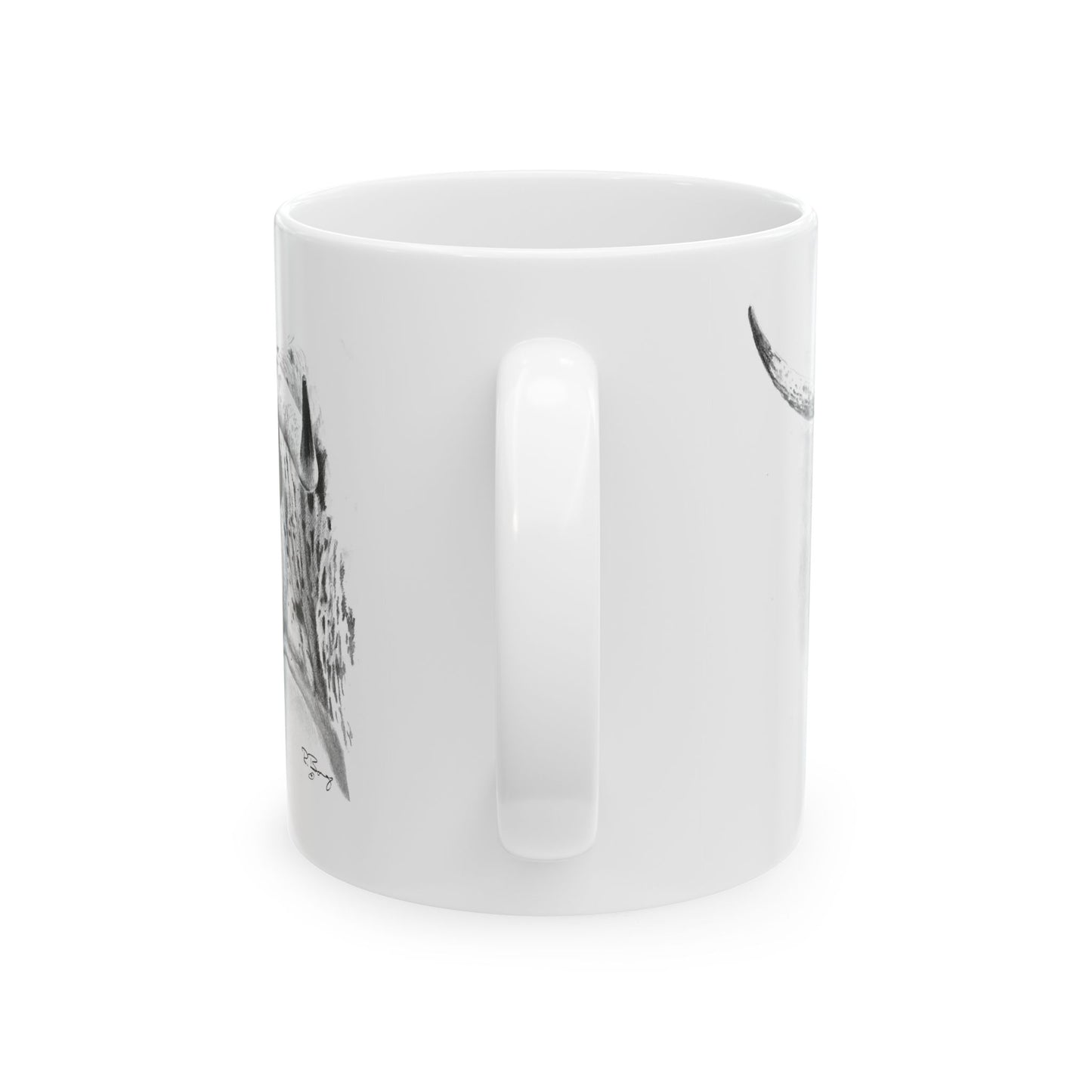 Longhorn 1 Ceramic Mug 11oz