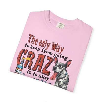 Crazy Half Lit Dog T-Shirt