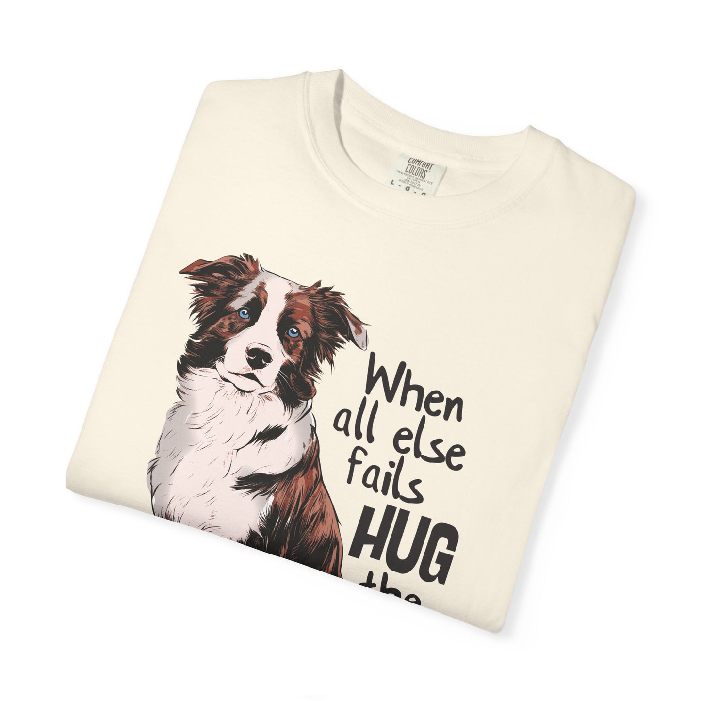 Australian Shepherd, Aussie Hug Unisex T-shirt